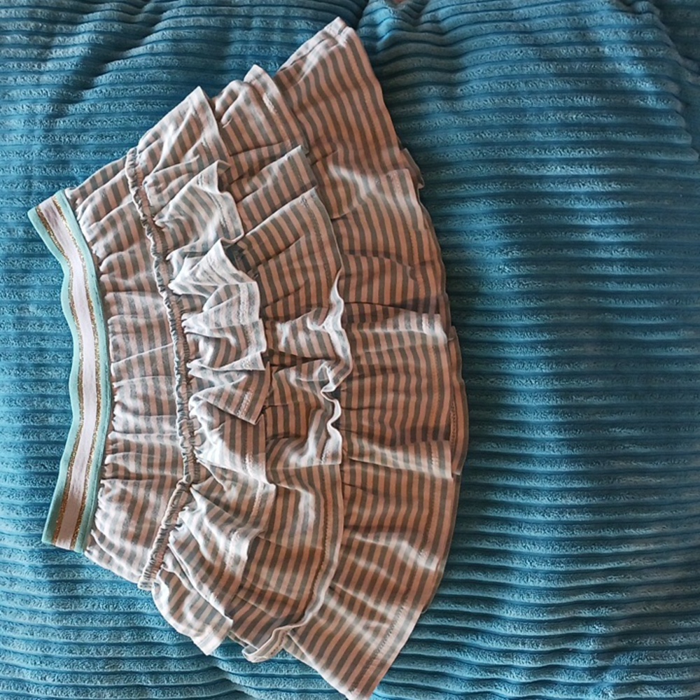 Mini Boden stripped skort